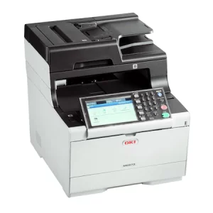 OKI MC573dn copiator laser led color duplex A4, printer laser led color duplex A4 USB 2.0 + retea, scaner color duplex A4, fax, – FACE COPIERE, SCANARE SI IMPRIMARE FATA-VERSO AUTOMATA,  AFISAJ CU TOU